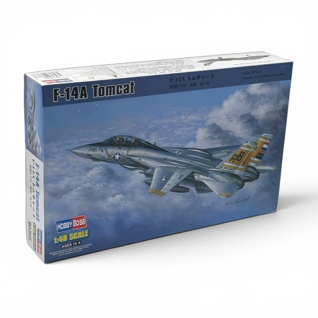 کیت جنگنده HobbyBoss F-14A 1/48